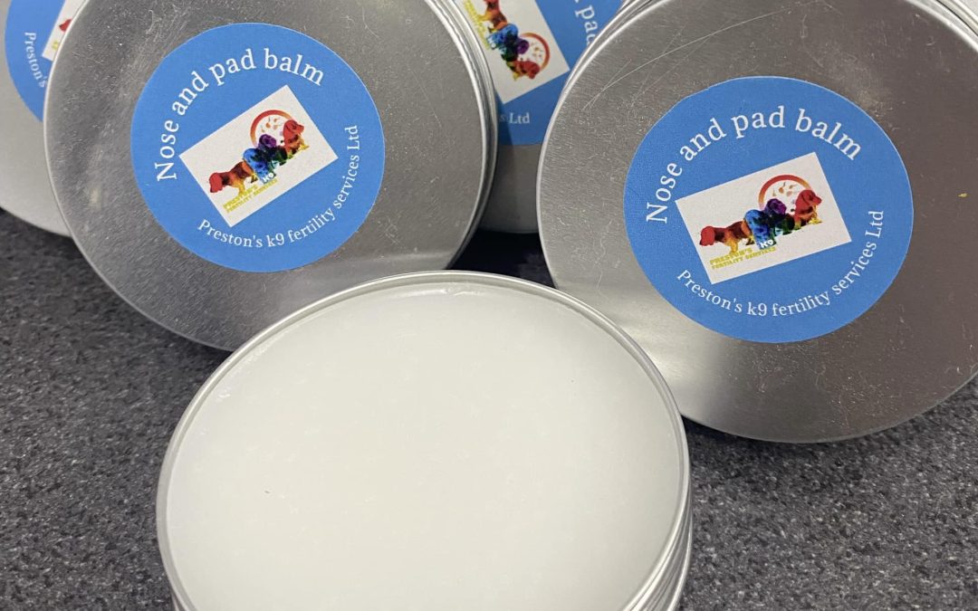 Nose and pad balm.